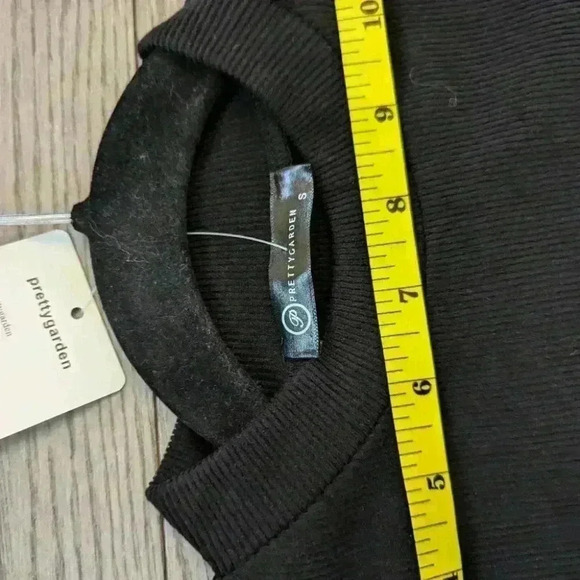 PRETTYGARDEN Women's Fall Long Sleeve Midi Dress Casual Ribbed Knit-NWT size  Sm - Picture 9 of 12